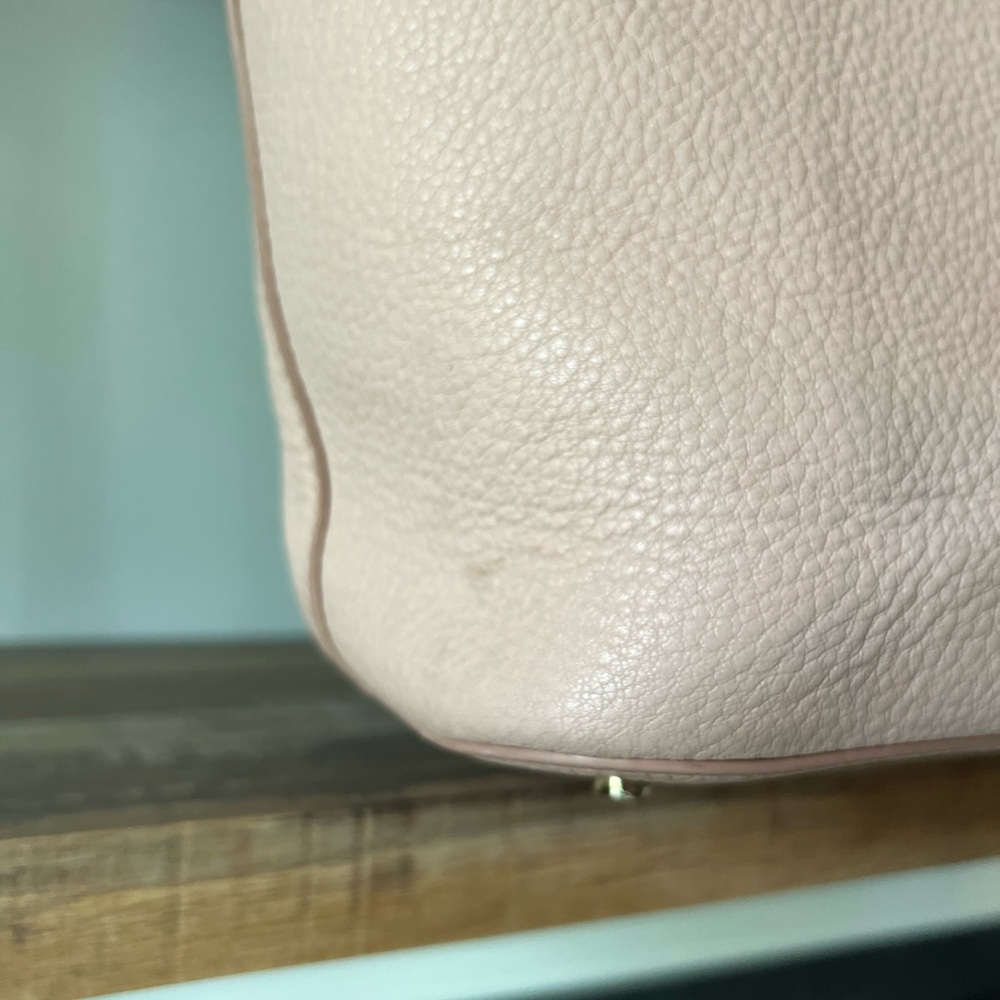 Kate Spade Hayes Pebble Leather Pink Blush Tote - Picture 4 of 15